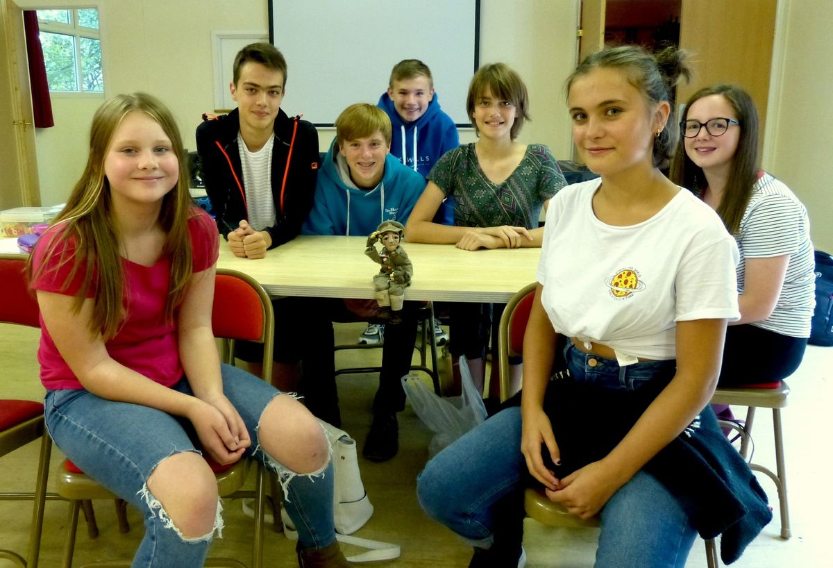 Students at the Composition Workshop